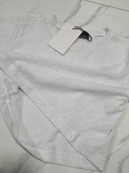เสื้อครอปเอวลอย แฟชั่นเกาหลี สไตล์วินเทจใส่สบาย